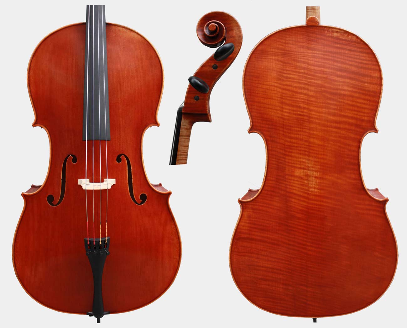 Pure handmade cello advanced performance piano professional grade Sam violin 400 series