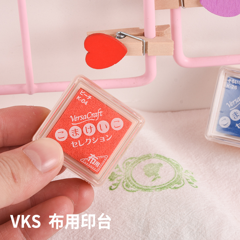 () VKS rubber stamp pad series Tsukineko moon cat Shizuko Koma special color rubber stamp pad ink pad 30 colors hyperlink one