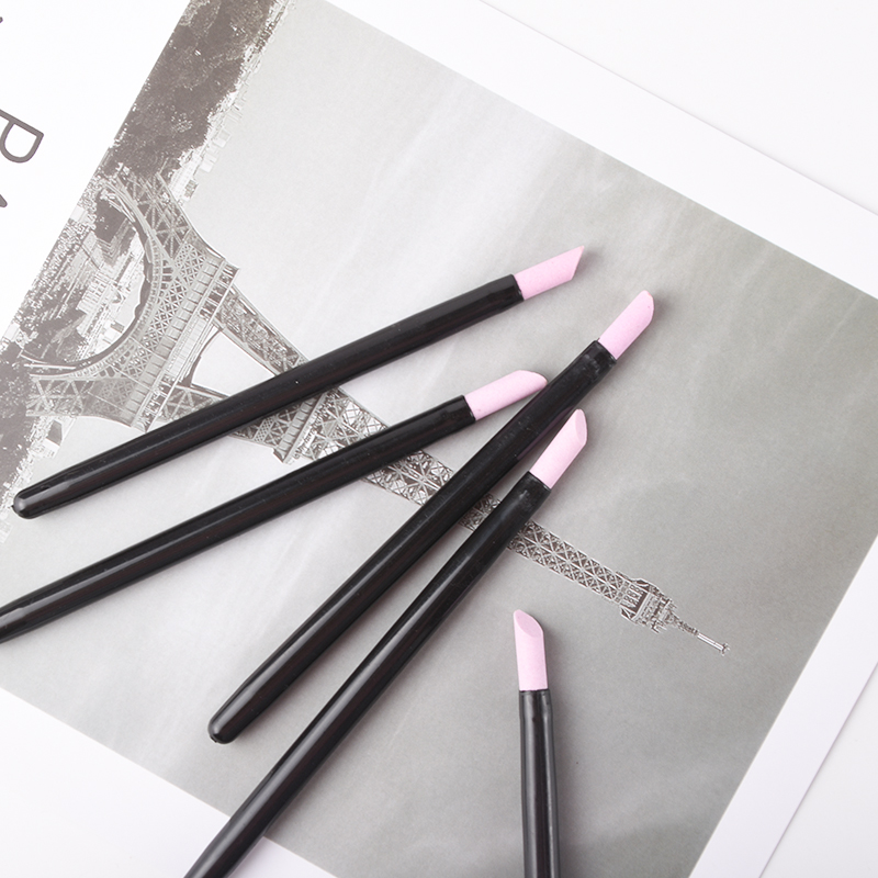 Impression time middleot Rubber stamp flat blank grinding rod flat blank bevel grinding tool engraving rod Matte strip push rod