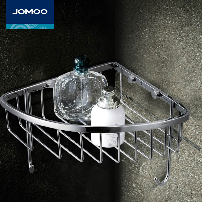 Nine Shepherd Stainless Steel Bathroom Shelve Stainless Steel Monolayer Triangular Basket Makeup Room Bathroom Pendant 937139