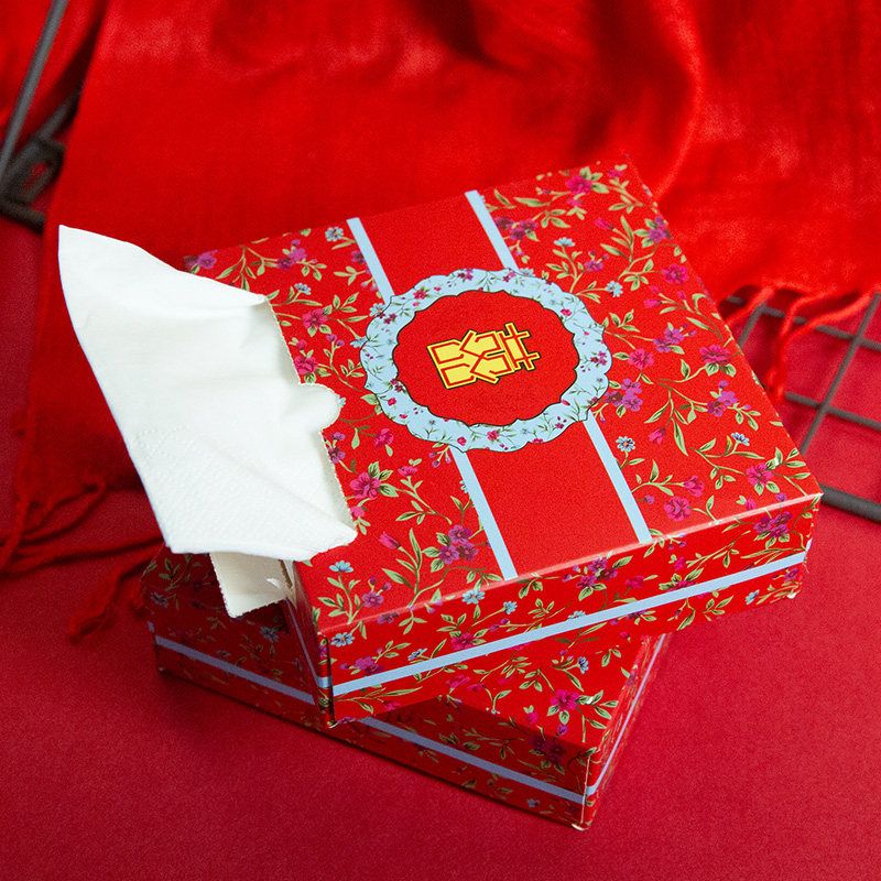 Paper towels wedding banquet disposable Disposable Toilet Paper Bags 20 Cramps Wedding Napkins Wedding Napkins Wedding Napkins Wedding Napkins Wedding red boxed