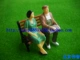 Vật liệu xây dựng mô hình cung cấp vật liệu ngoài trời ghế dài ghế công viên ghế nhân vật màu sắc ngẫu nhiên - Công cụ tạo mô hình / vật tư tiêu hao