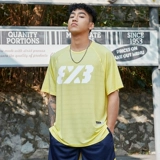 Спортивная летняя баскетбольная быстросохнущая футболка для тренировок для спортзала, 3v, в американском стиле, короткий рукав