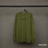 Tide Rail Spot Supreme 1994 LS Tee 18FW Kirin Arm Marker Маркер с длинным рукавом европейский и американский бренд Tide T -For