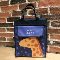 Handbags for primary and secondary school students make up schoolbags for men and women canvas carrying book bags homework art bags for children