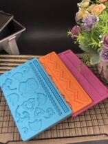 Silicone sugar printing mold three-dimensional lace lace mold flower baking mold half price treatment