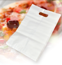 6-inch 9-inch portable pizza box bag pizza packing take-out packaging plastic bag baking dessert bag 2 packs