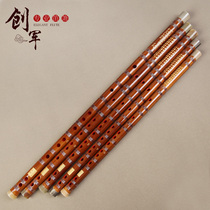 Chuangjun musical instrument Zhou Linsheng audition Professional playing flute Bamboo flute set flute Dong Xuehua 8883 flute factory direct sales