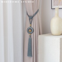  (One pair)Luxury rayon handmade new Chinese straps straps hanging balls curtain buckles strapping straps