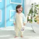 Chân bé ngủ túi mỏng mùa xuân và mùa hè cotton 1 nữ bé đồ ngủ một mảnh 3 bé trai ấm điều hòa chống đá áo liền quần cho bé chính hãng