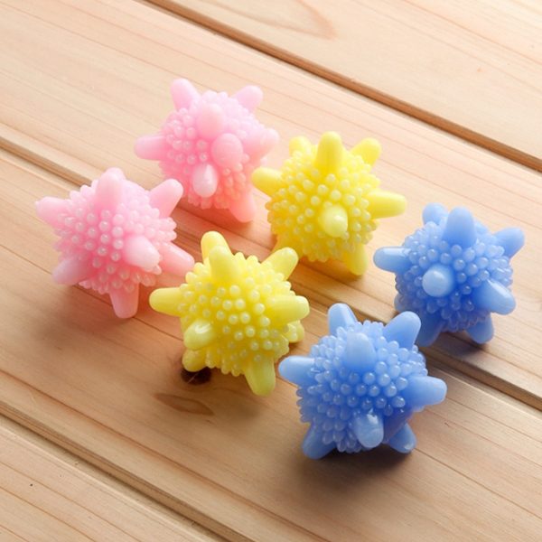 Korea imported laundry ball physical decontamination anti-winding pure solid effective decontamination washing machine ball 6 pieces