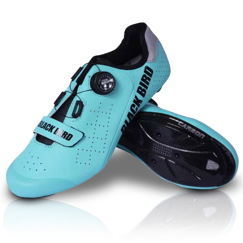 Black Bird Bike Lock Shoe Knob Professional Carbon Fiber Bottom Mountaineering Car Road Car No Lock Hard Bottom Casual Riding Shoes