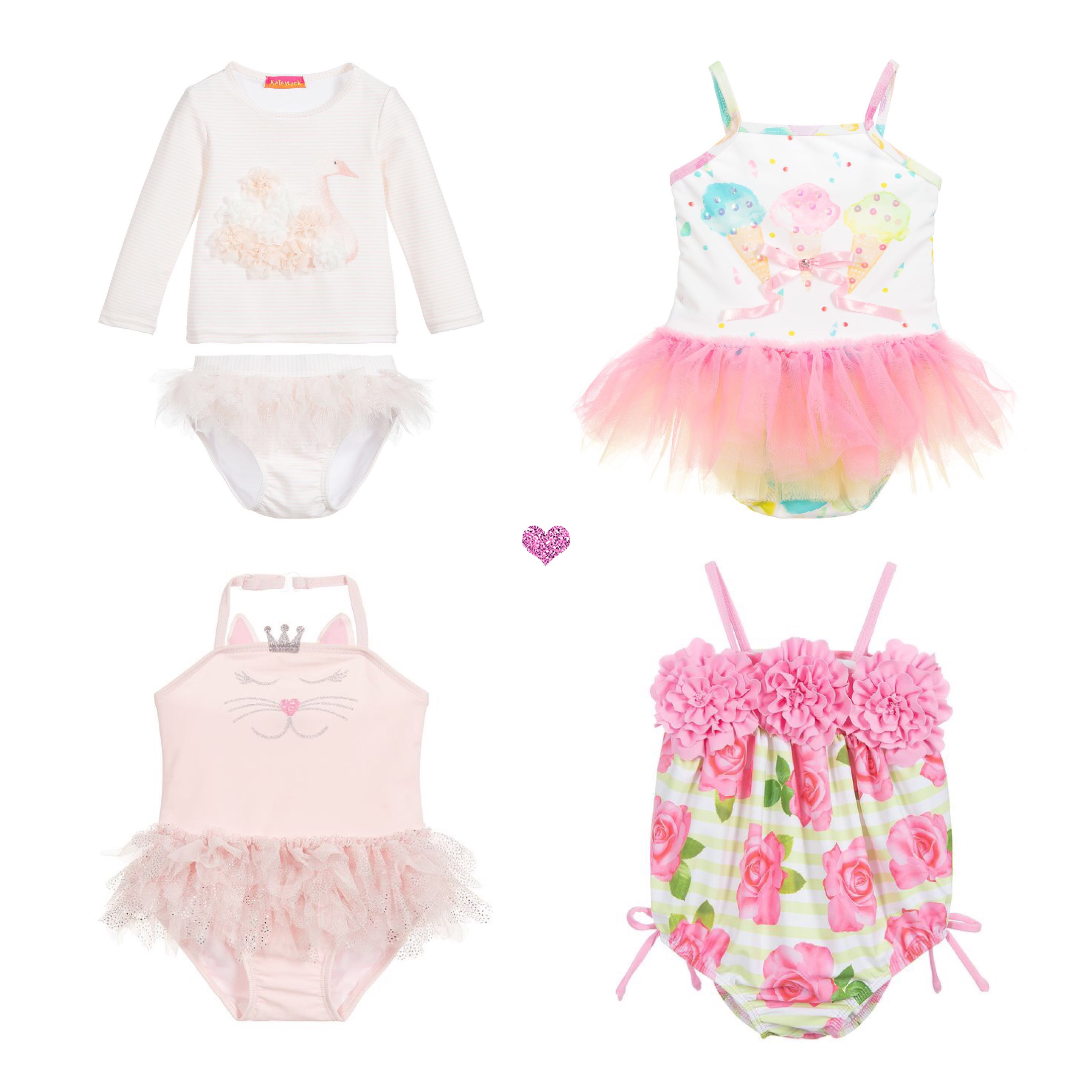 (Compilation) High-end baby swimsuit a few months old and a hundred days old female baby photo photo bikini little happiness