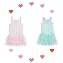 Little Happy Galaxy princess dress girl design sense dress big child fairy dress sleeveless 2020 Summer new ins