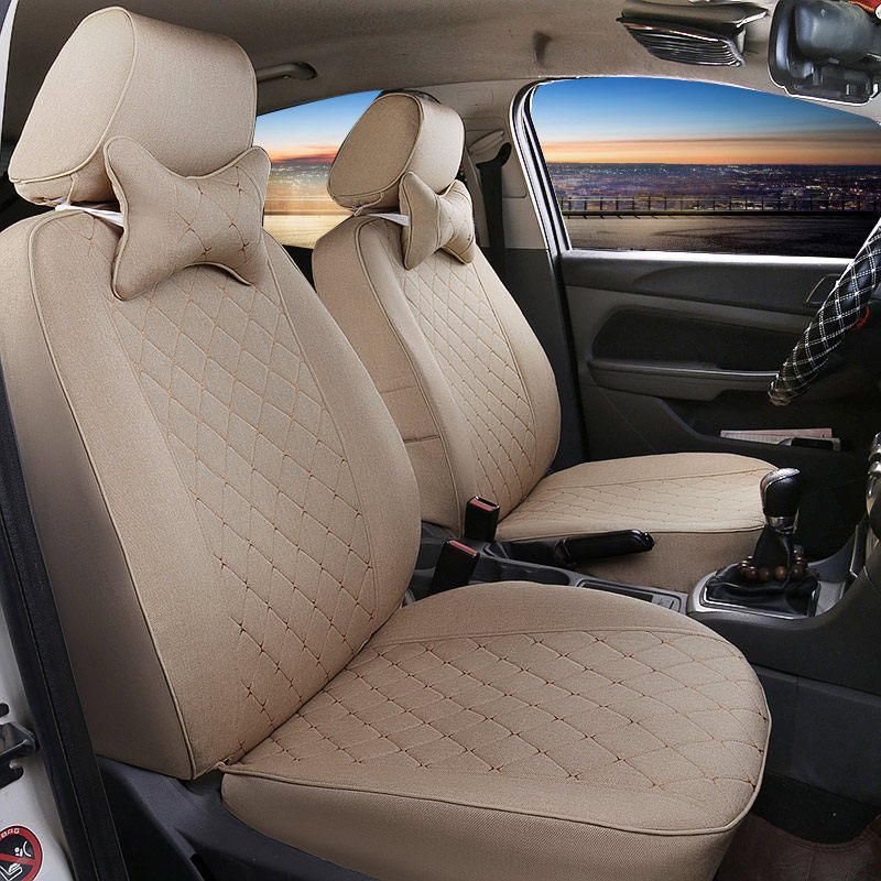 Car seat cover linen all-inclusive for Toyota Corolla Corolla Vios Lei Ling Rongfang RAV4 seat cover car cover