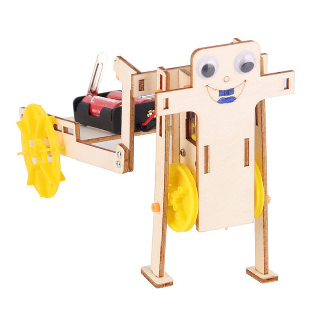 Tech Small Making Creative Diy Laster Robotics Materials Science and Technology Lesson Technology Manual Job Puzzle Toys