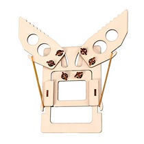 Technology small production self-made rubber band power mechanical arm scientific experiment manual small invention assembly material