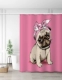 Розовый белый ремень