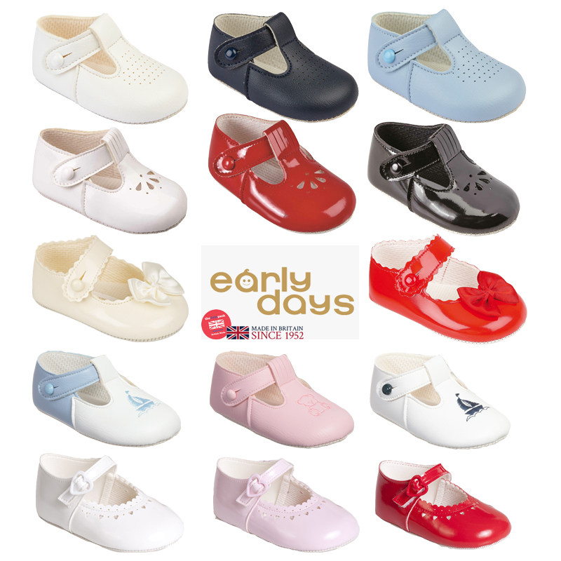 Spot British Early Days boys and girls baby toddler shoes baby soft bottom soft leather step shoes shoes