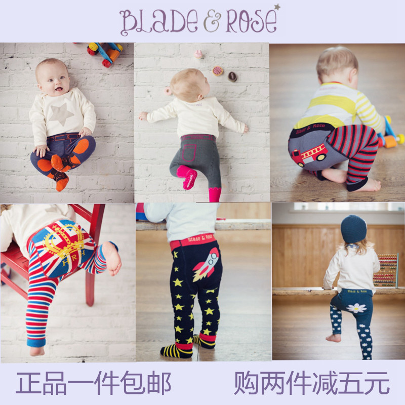 Spot British BladeRose spring and autumn baby pantyhose full moon hundred days children's pantyhose
