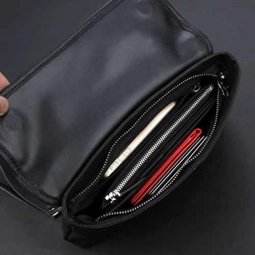 Сумка с петлей на руку, мужская кожаная маленькая сумка клатч для отдыха, новая коллекция, из натуральной кожи