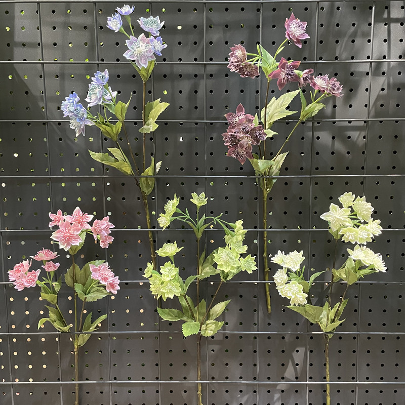 Simulation single branch fresh small needle Chrysanthemum Flowers Home Residence Decoration High Quality Flower Arrangement Sen Photography Props Placement Floral Art