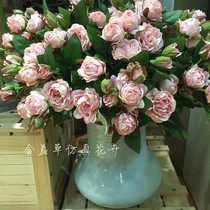 Emulated silk flower Mini small wild Rosary rose flower bud Home Decorative Fake Flowers Wedding and Flowers Matching