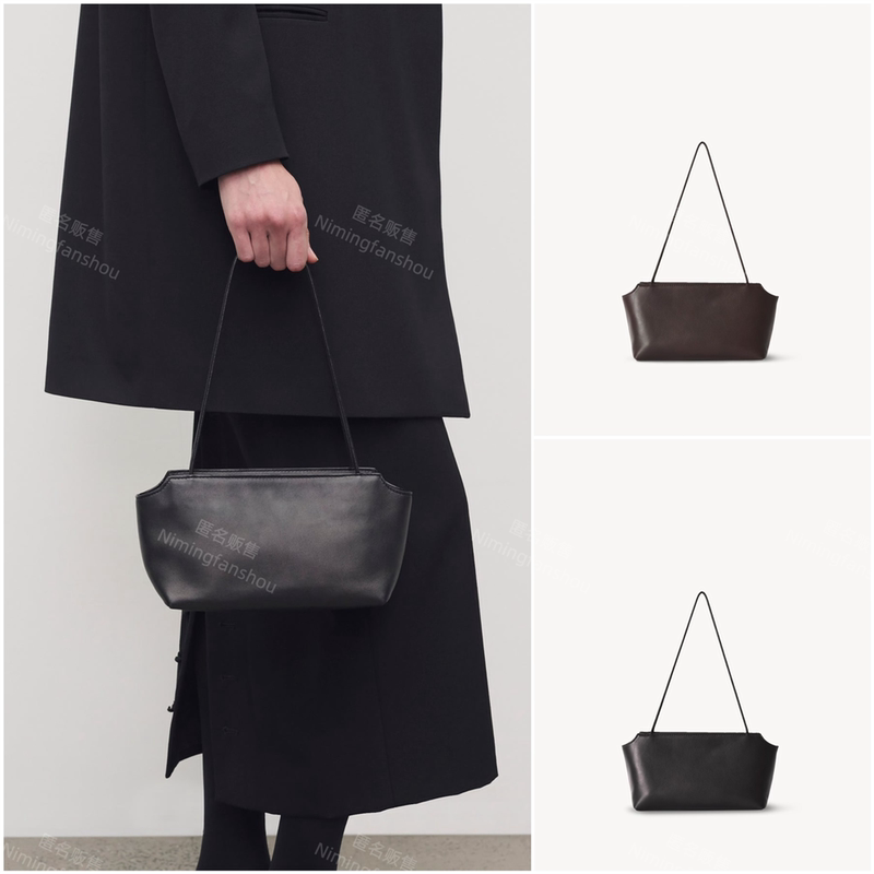 Row Terrasse Togo Genuine Leather Mini Long-Handle Shoulder Bag Jennie Same Style