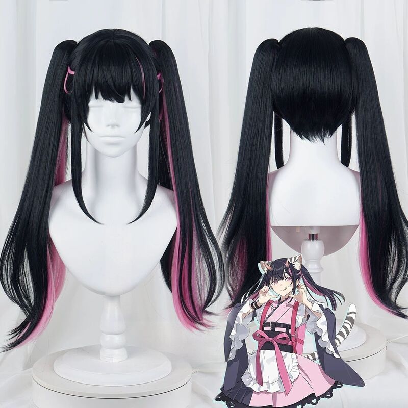 No Need to Trim, Double Ponytail Style, Super Dazzling Night Demon! Kuze Noi Cosplay Wig Scalp Top No Need to Trim, Double Ponytail Style, Super Dazzling Night Demon! Kuze Noi Cosplay Wig Scalp Top