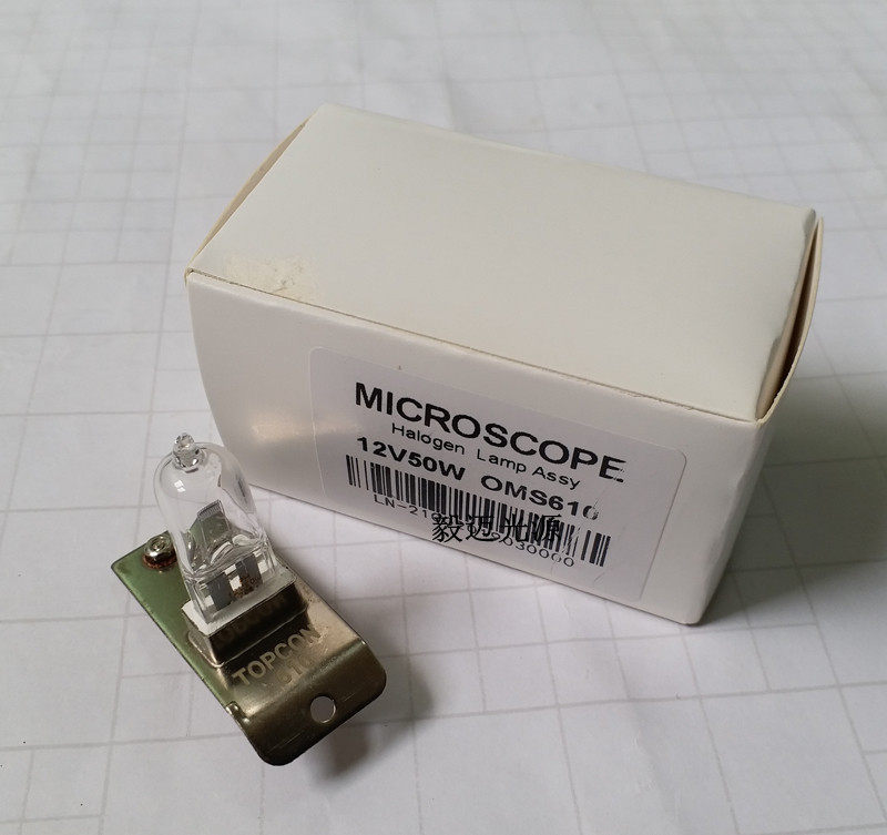 TOPCON OMS-610 12V50W Ophthalmic Surgical Microscope Bulb 45535-15100