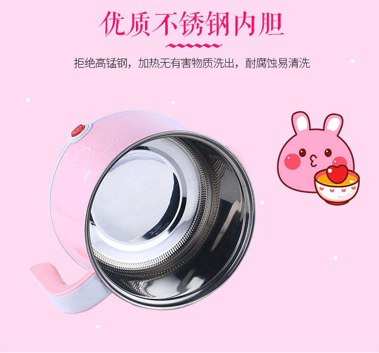 Nồi hấp trứng gà tạo tác tự động tắt nguồn điện ăn sáng mini mì luộc nhân tạo Máy hấp trứng tart 1 người - 2 người cách dùng nồi lẩu mini