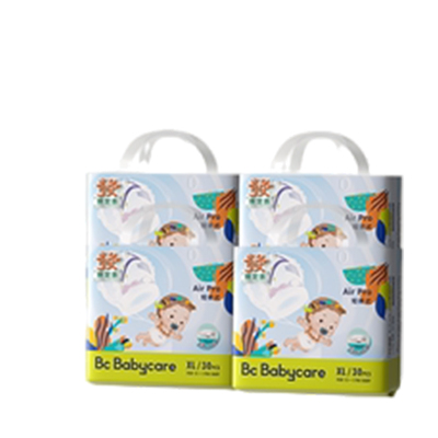 【夏季首选 超薄透气】babycare拉拉裤airpro婴儿纸尿裤尿不湿5包