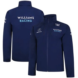 2021 New F1 Racing Suit Williams Team Jacket Windbreaker Spring Autumn Winter Men's Clothing Customized