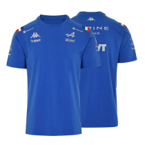 22 new F1 racing suit Alpine Albon team T-shirt mens summer short-sleeved shirt work clothes can be customized