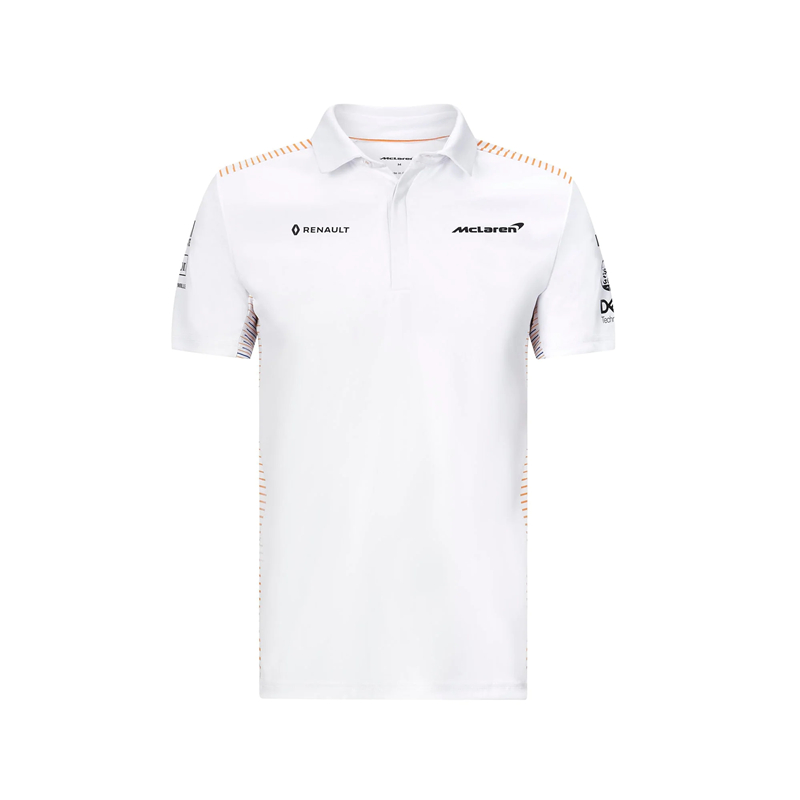 2020 New McLaren Team Overturned Polo Shirts F1 race car with short sleeve T-shirt male McLaren car
