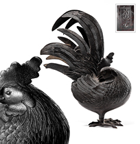 Naxis collection of rooster incense burner ancient incense burner antiques in the Meiji period