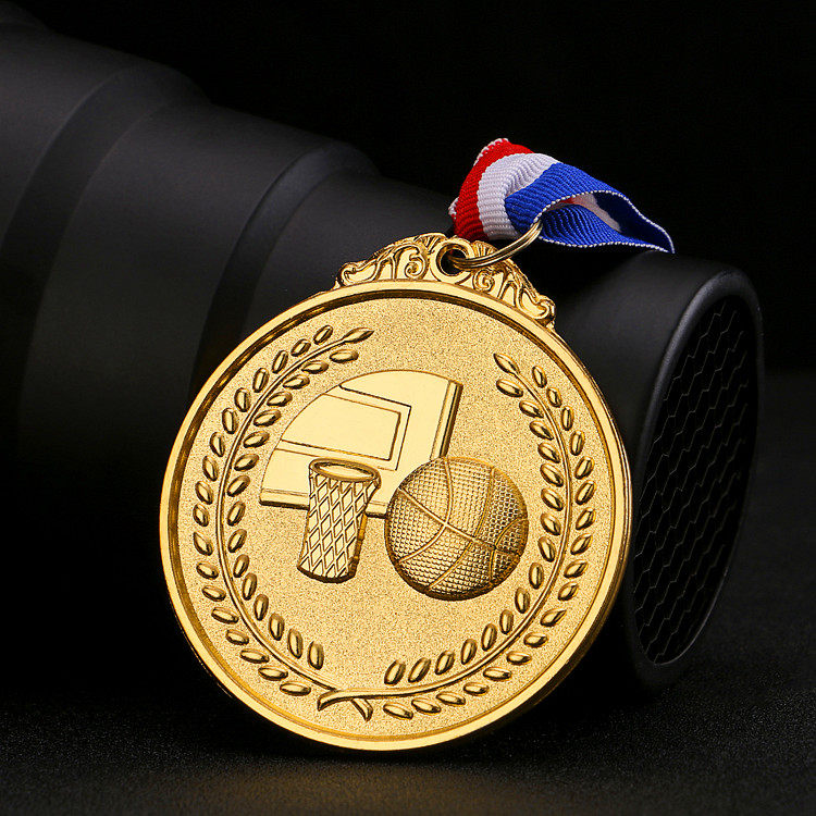 Metal Basketball Medal Set for the Games Competition prize GM Grand Gold Medal Gold Medal Trophy Custom 