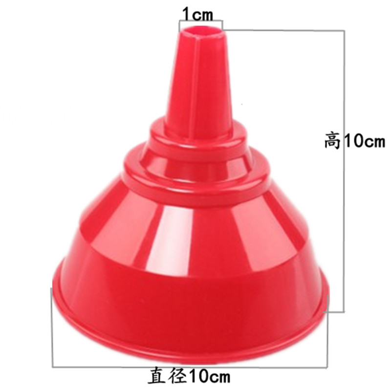 Kitchen Food Plastic Funnel Home Soy Sauce Wine Water Liquid 10mm Oil pot sauce Vinegar Split car Fuelling Big-Taobao