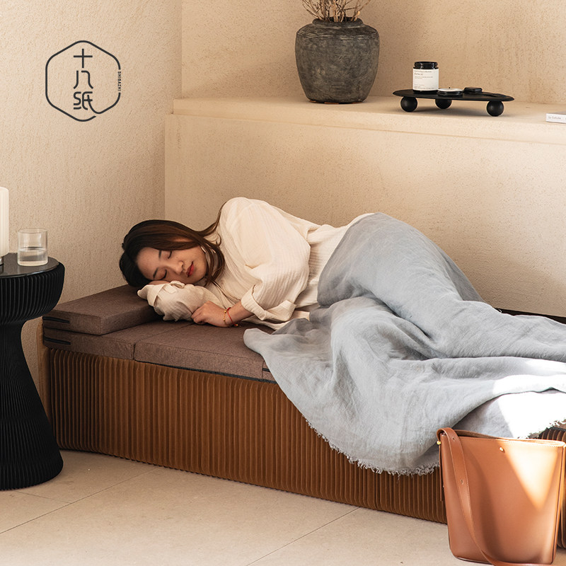 eighteen paper folding bed Meridian Bed Multifunction Telescopic Organ Paper Bed Invisible Office Lunch Break Easy And Hidden Bed