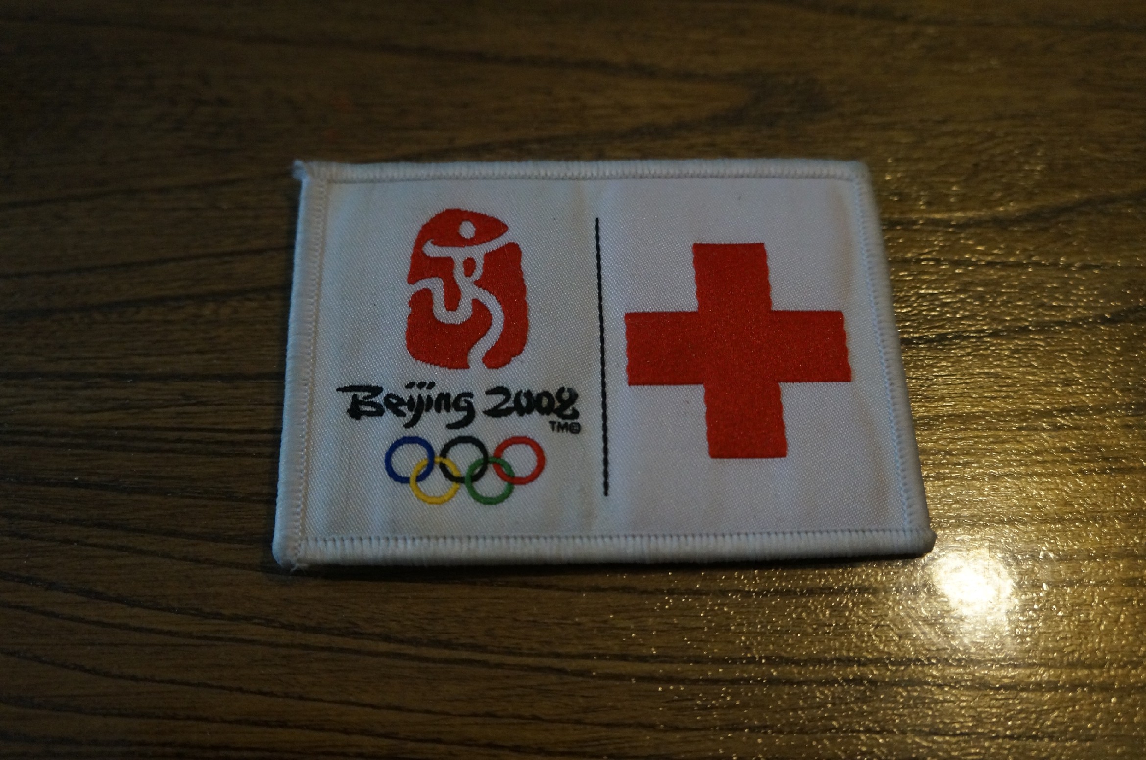 2008 Beijing Olympic and Paralympic Games, First Aid Center Badge Badge Two pieces sold together
