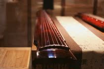 Already (famous mountain Xiequan) Fuxi style) red hidden through chestnut) collection level Guqin