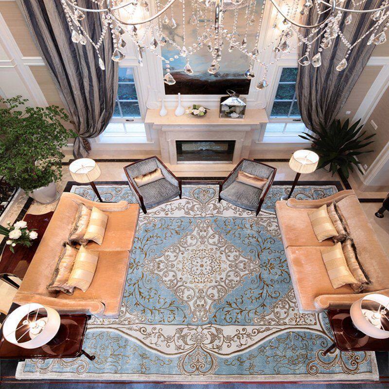 Turkey imported European and American-style carpet living room coffee table carpet home bedroom bedside full shop washable