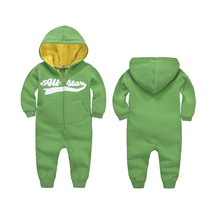 Baby jumpsuit spring and autumn infant childrens clothing out of clothing baby ha clothes long climbing clothing 0-6 months male and female