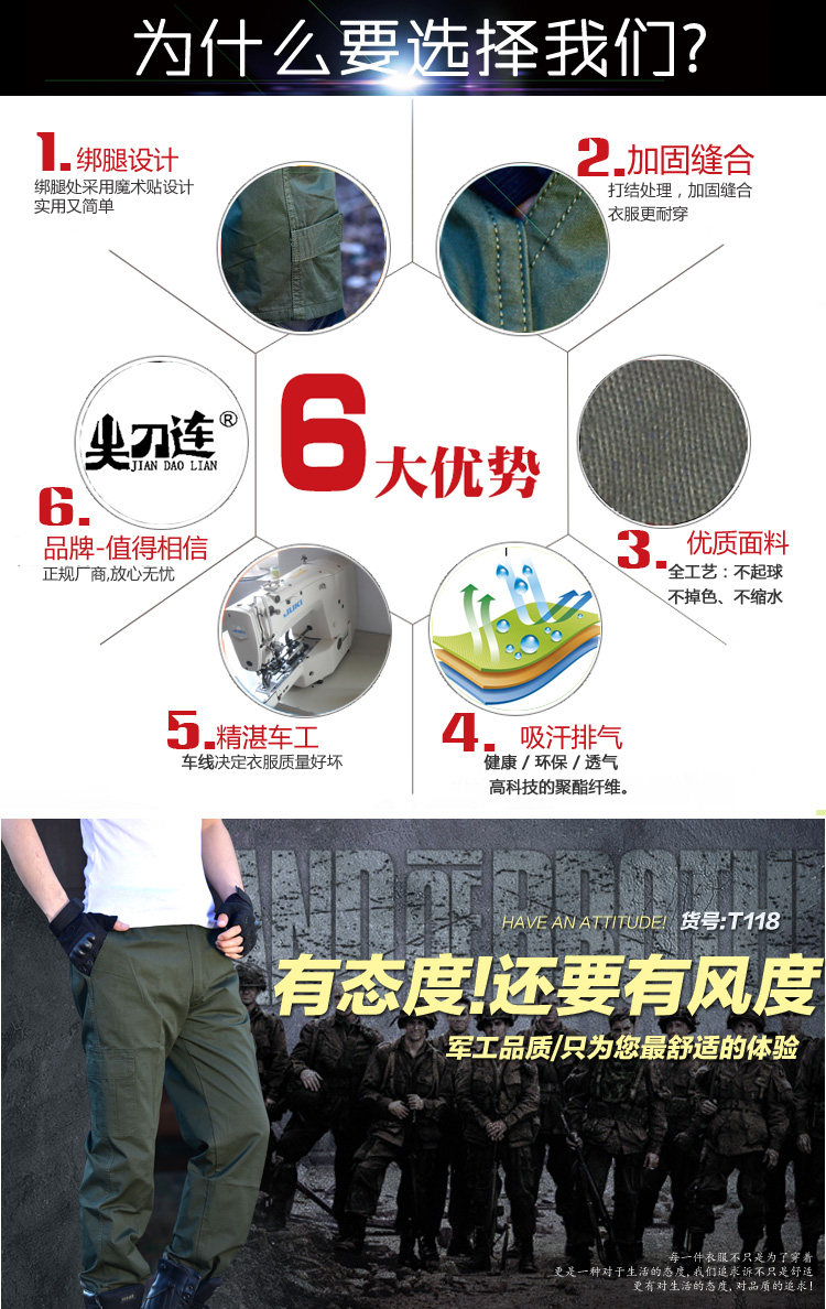 Tenue de travail en coton - Ref 1912363 Image 8