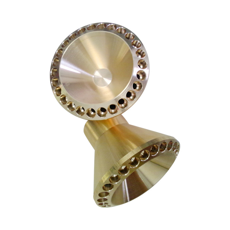 Professional bookings of all kinds of specifications brass liquid splitting head porous diverter air conditioning refrigeration liquid delivery head 16 holes