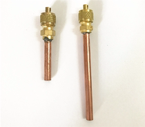 Valve core Fast Valve Valve Filling Valve with Copper Refrigerator Thickness Copper Copper Heat Repair
