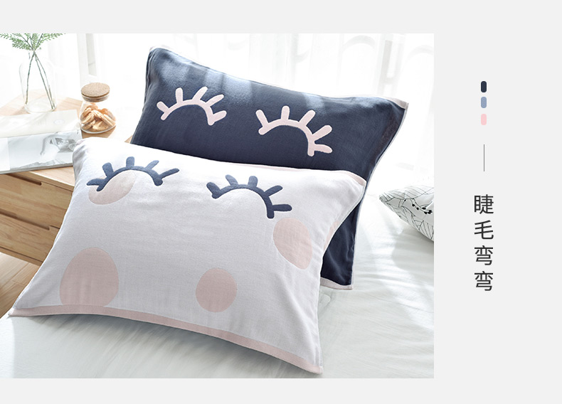 Khăn gối cotton cao cấp của cặp gối dành cho người lớn theo phong cách châu Âu khăn trải gối
