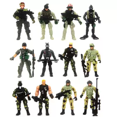 4 inch 1:18 Modern Soldier Soldier CS counter-terrorism elite CF cross fire line military model doll joint movable