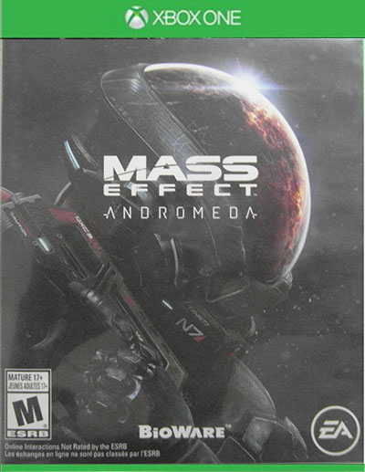 XBOXONE genuine game Mass Effect Andromeda Mass Effect US version English