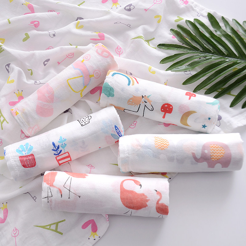 ins bursting baby bath towels covered with newborn double layer pure cotton gauze soft summer easy dry baby bag single shoulder wrap